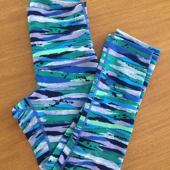 High waisted lululemon wonder under capris - Picture 1 of 6